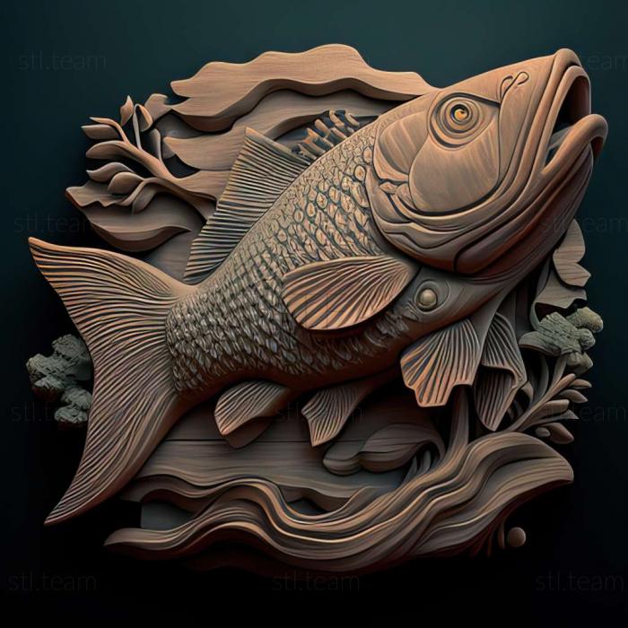 3D model Skygaser fish (STL)